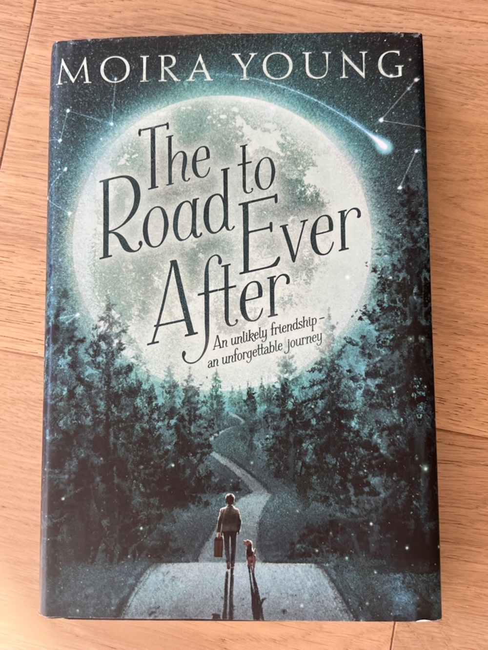 The Road to Ever After by Moira Young - Teal & Black Hardcover